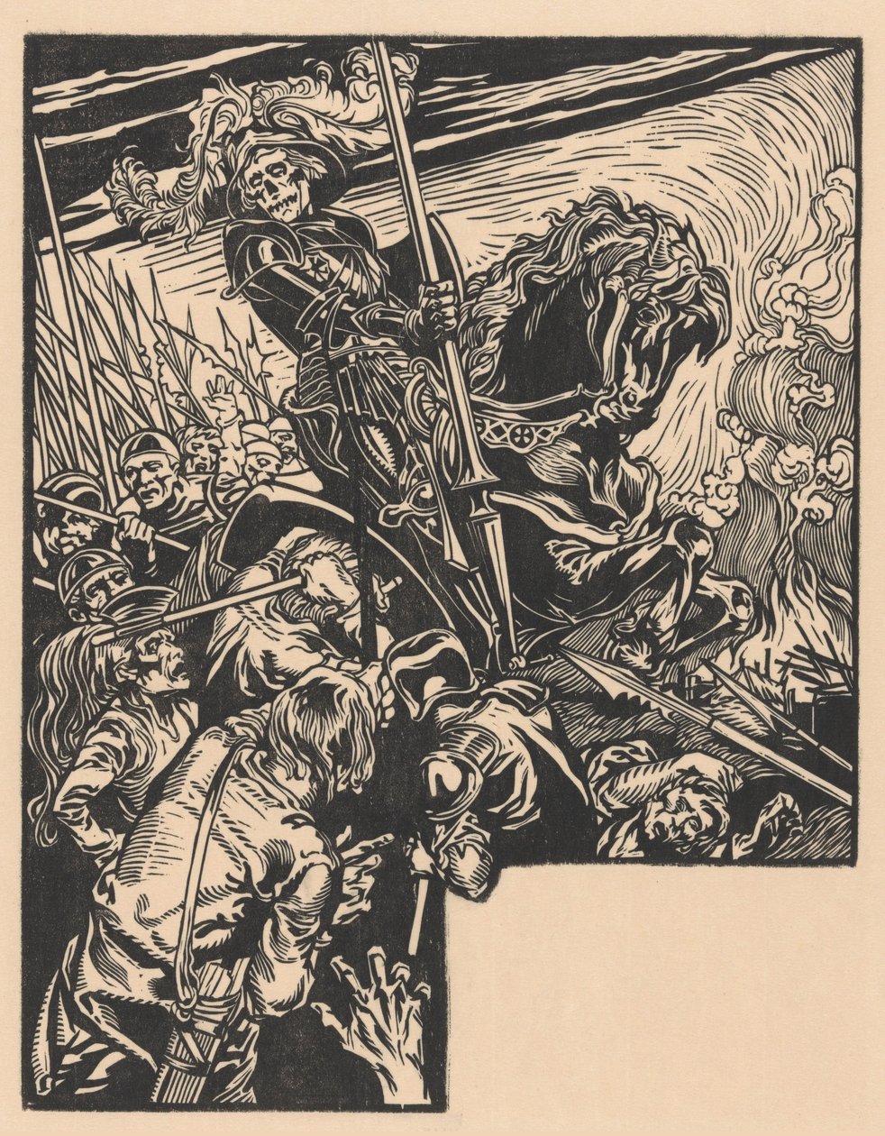 Död i strid av Johannes Josephus Aarts