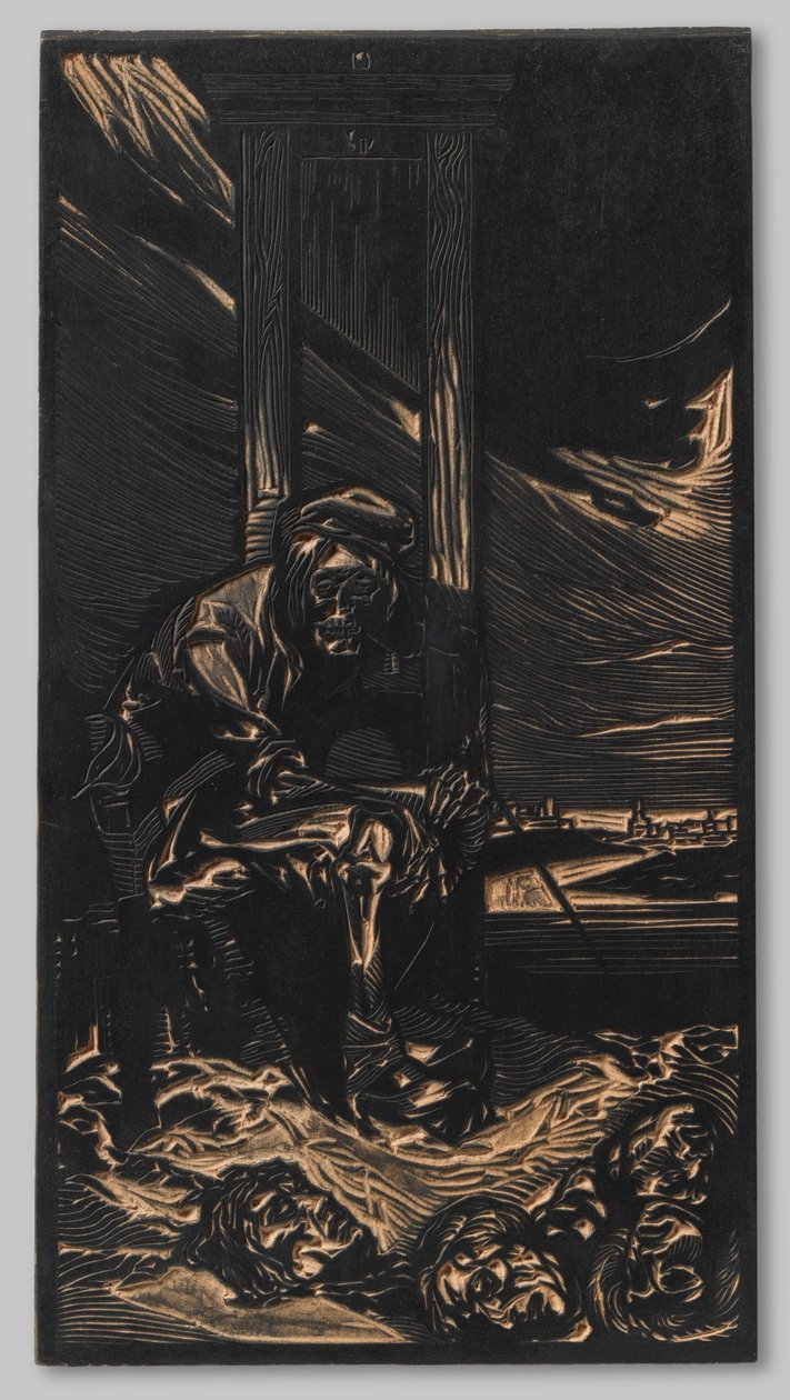 Död vid giljotinen av Johannes Josephus Aarts