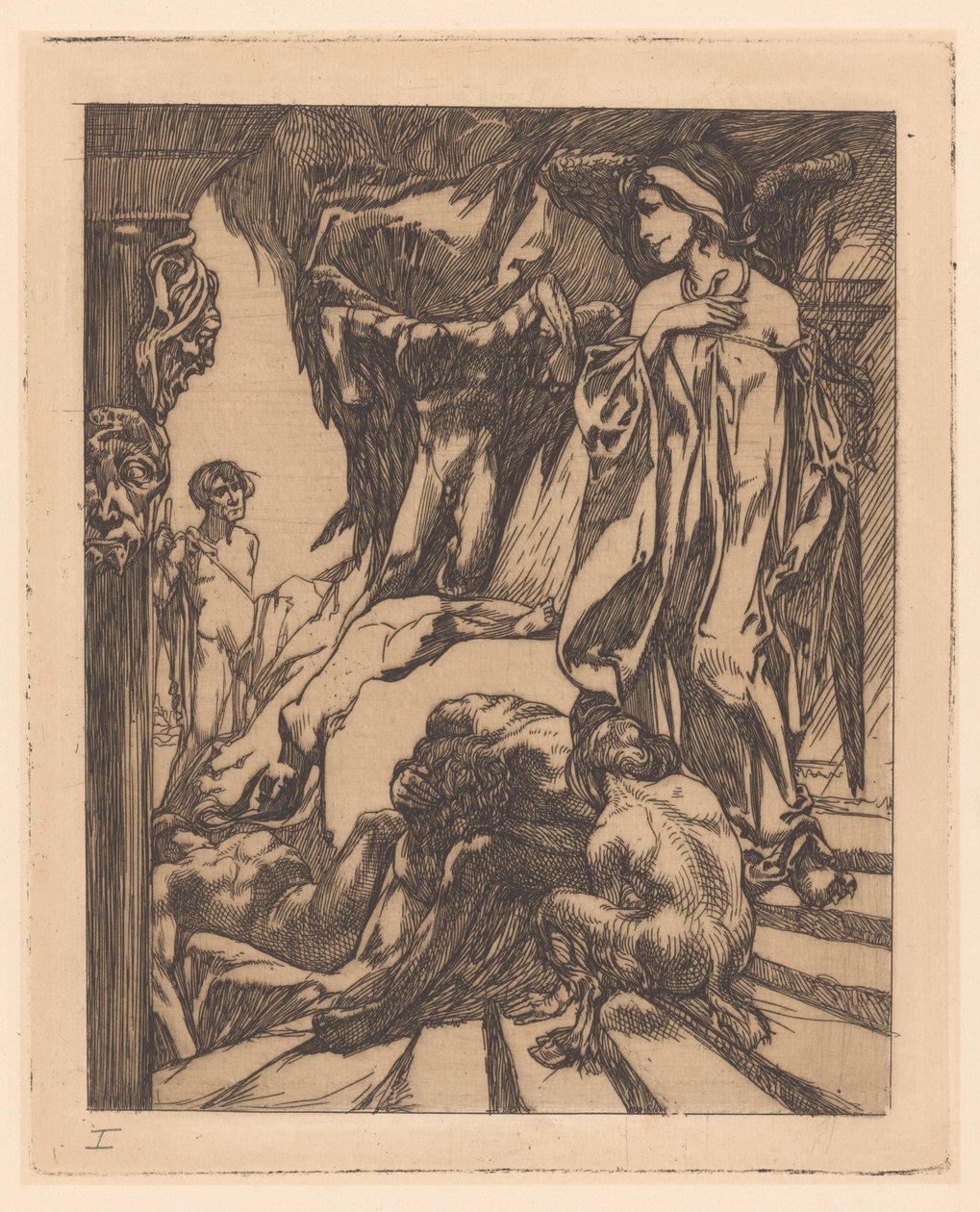 Oidipus i sfinxen av Johannes Josephus Aarts