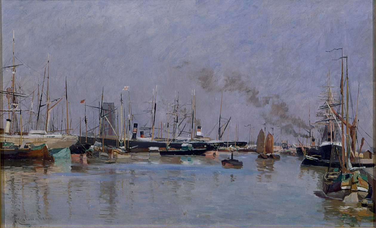 Hamnen i Antwerpen av Johannes Martin Grimelund