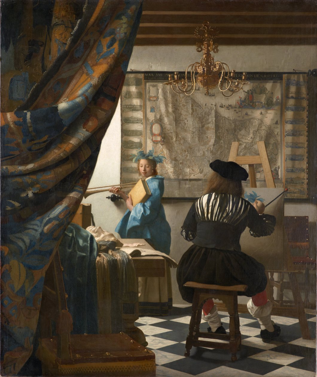 Konsten att måla av Johannes Vermeer