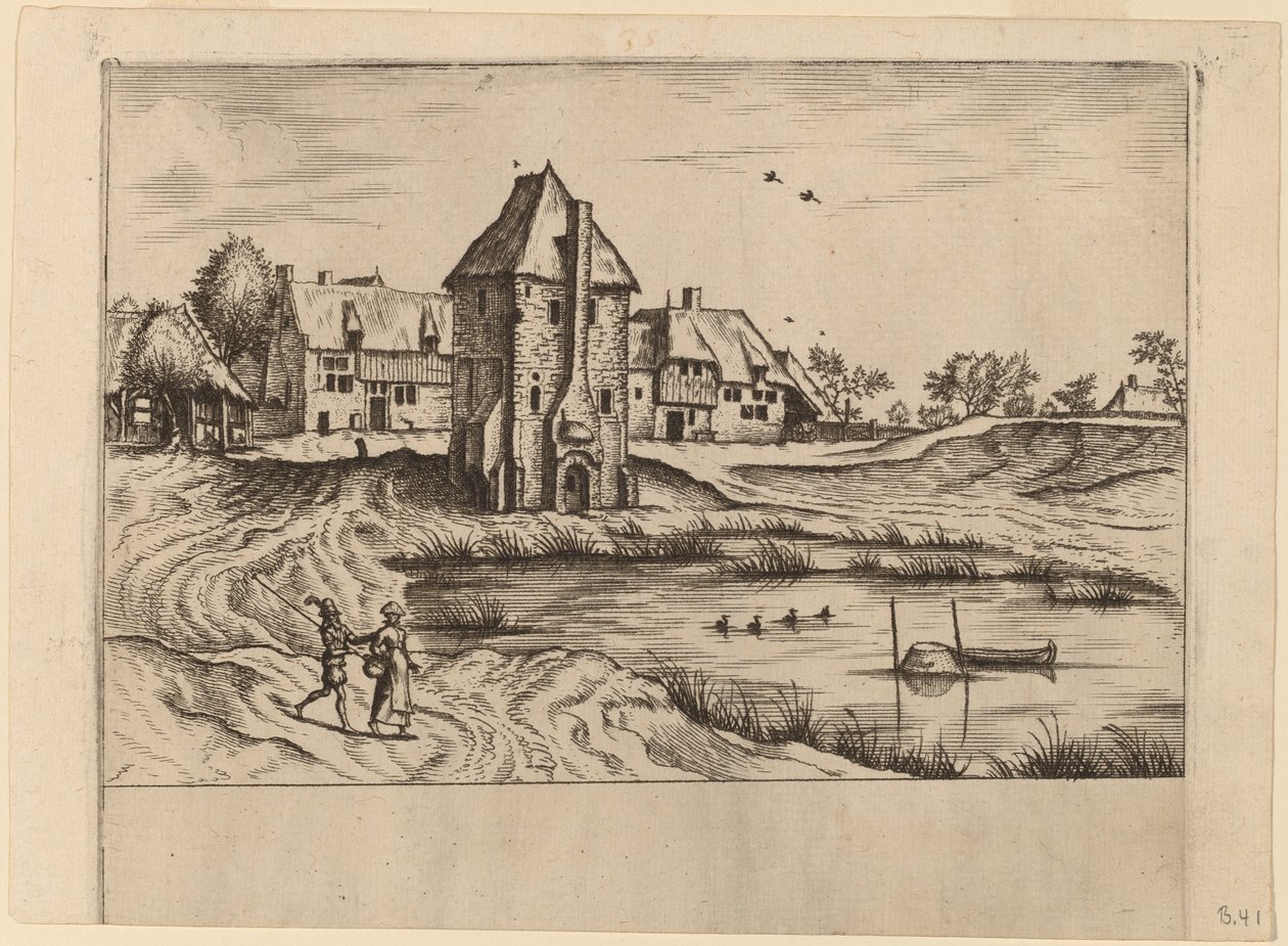 Gårdar av Johannes van Doetechum, the Elder and Lucas