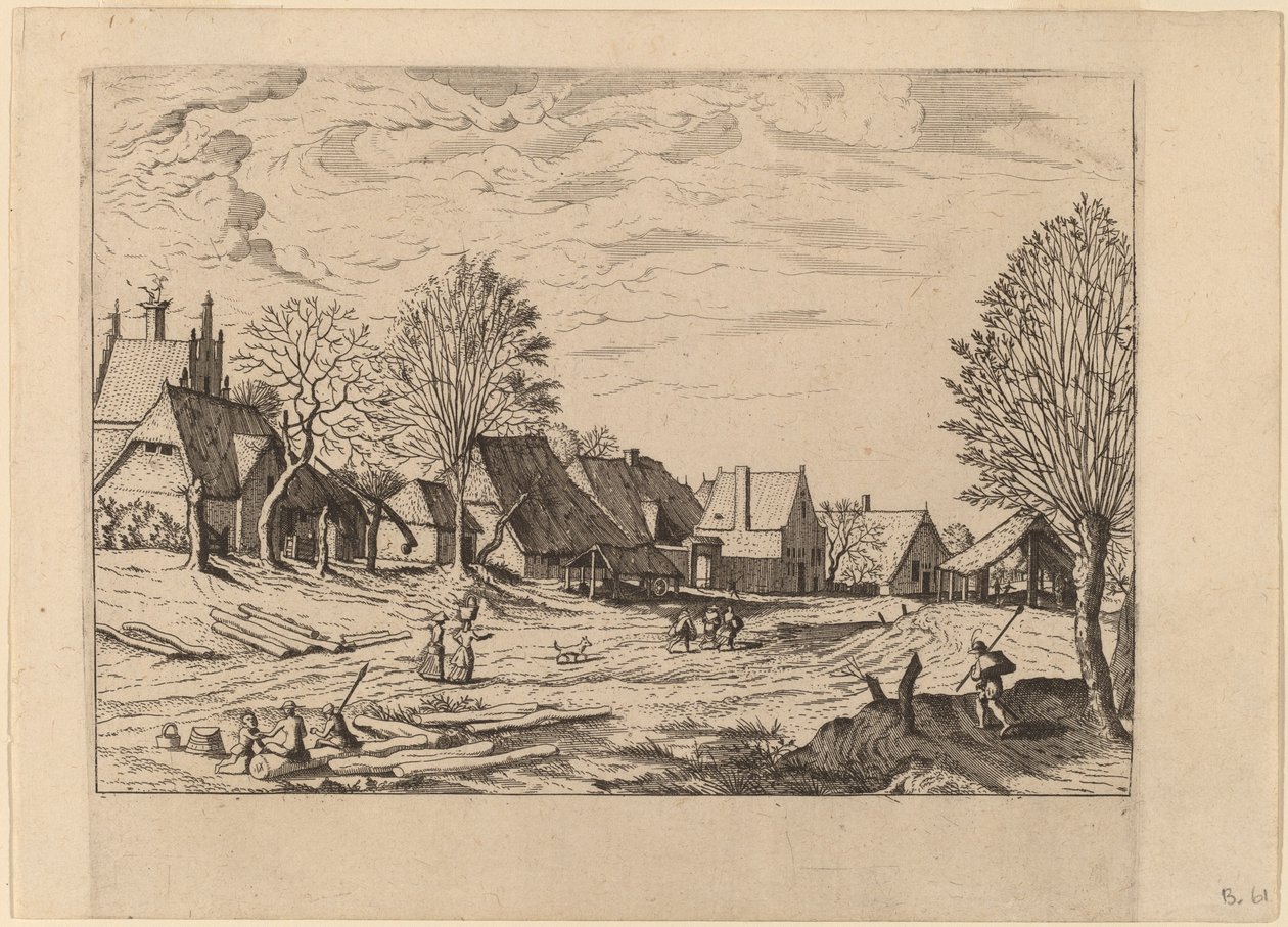 Bygata av Johannes van Doetechum, the Elder and Lucas