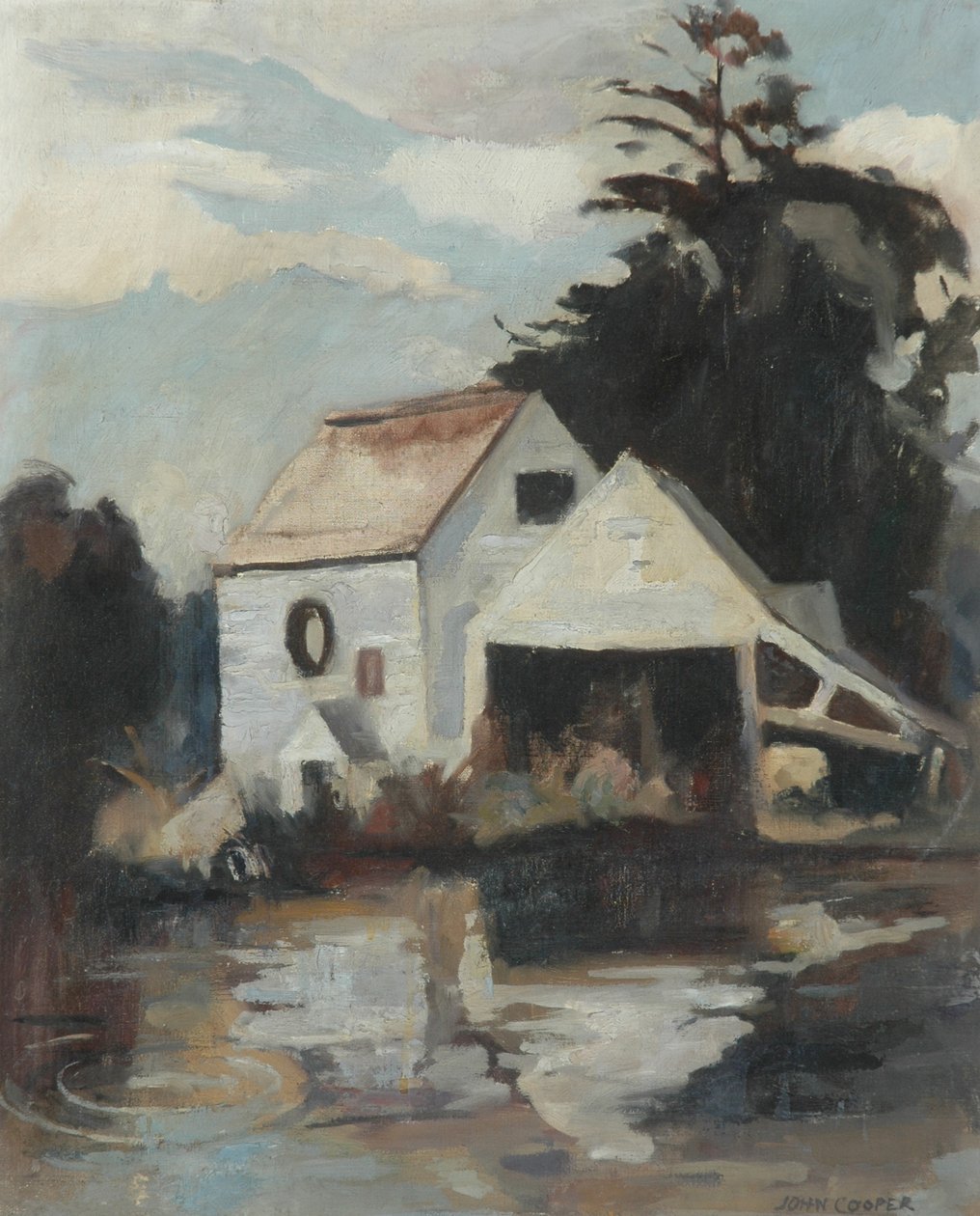 The Mill Pool av John Albert Cooper