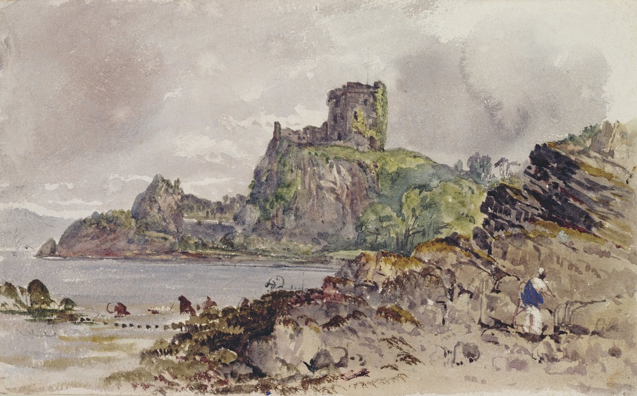 Donolly Castle, Skottland av John Brett