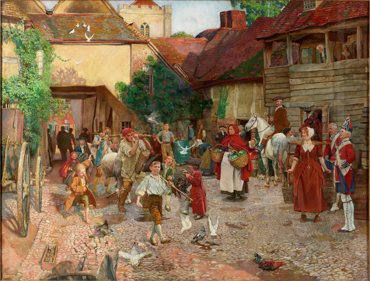 Dåren som skulle behaga varje man, 1903 av John Byam Liston Shaw