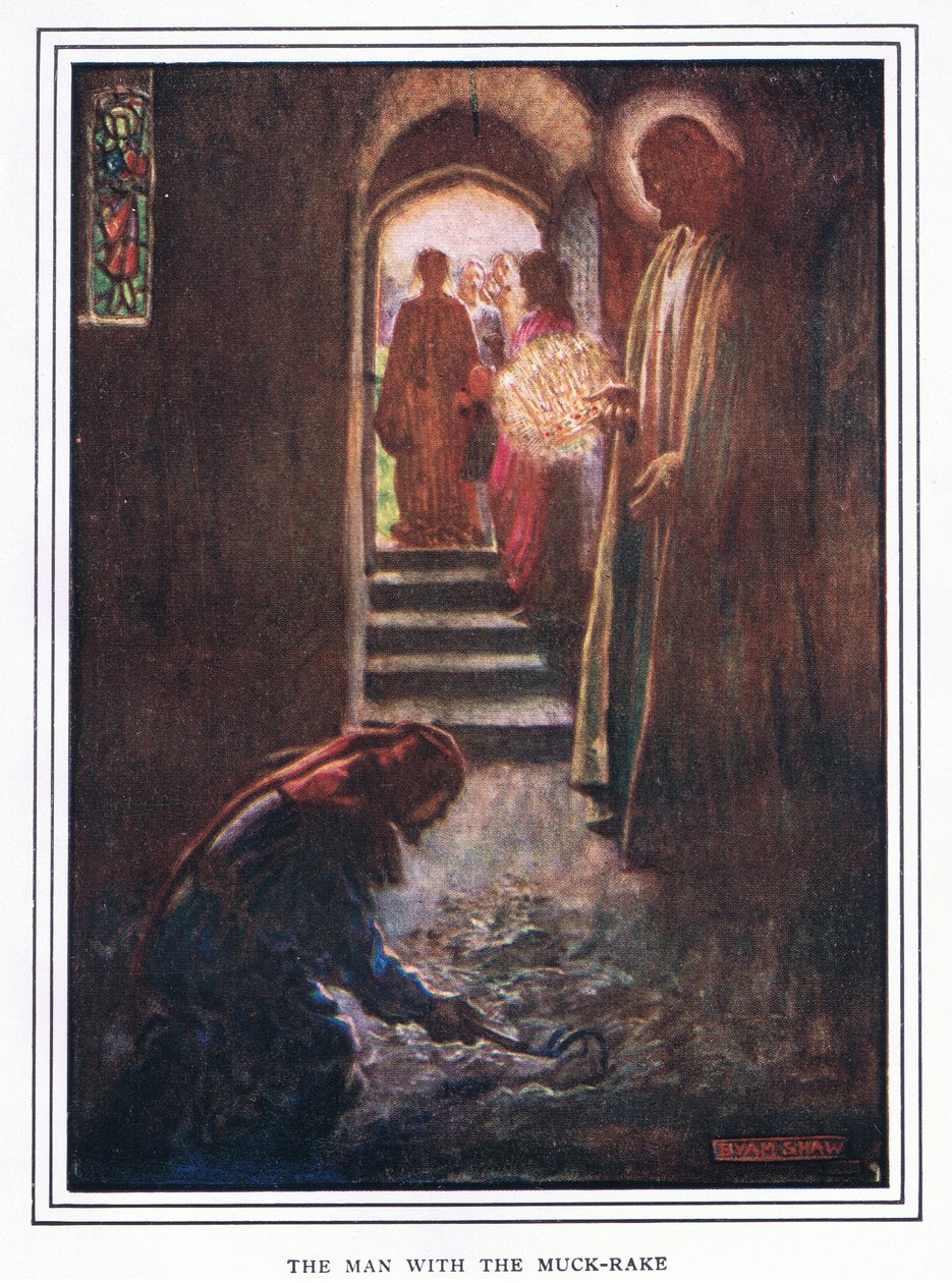 Mannen med muckkratan av John Byam Liston Shaw