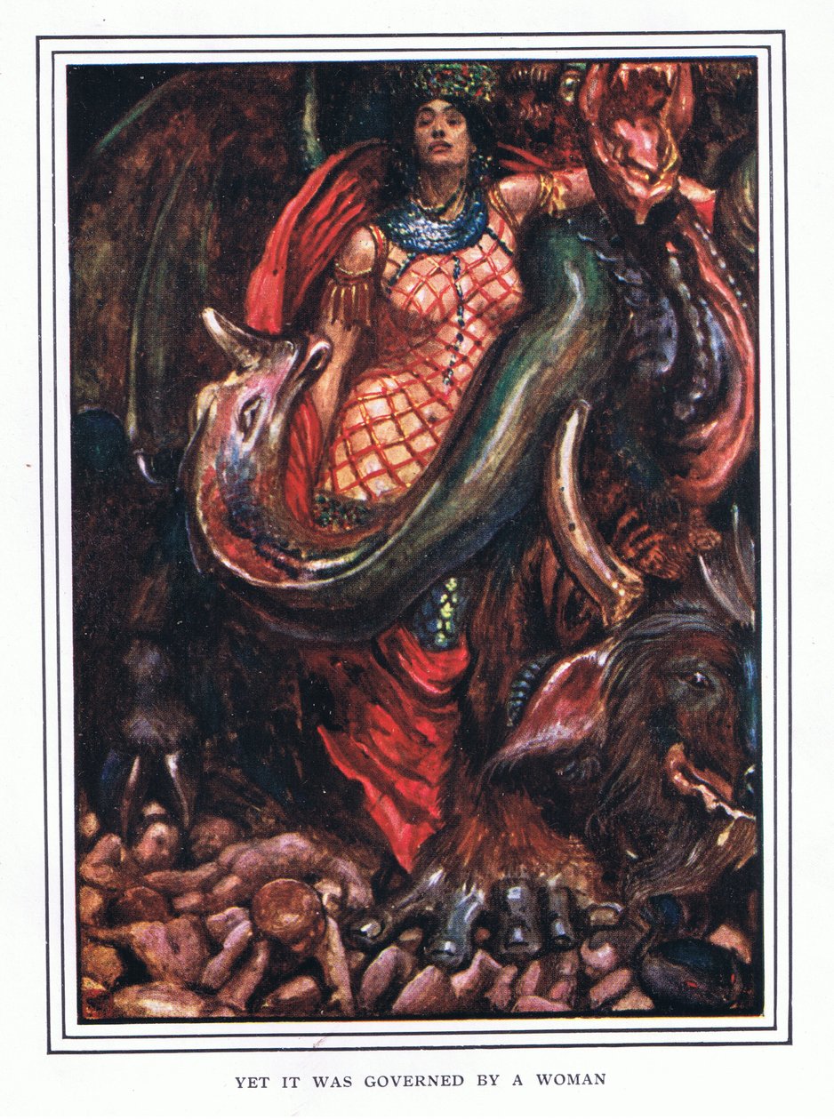Ändå styrdes det av en kvinna av John Byam Liston Shaw
