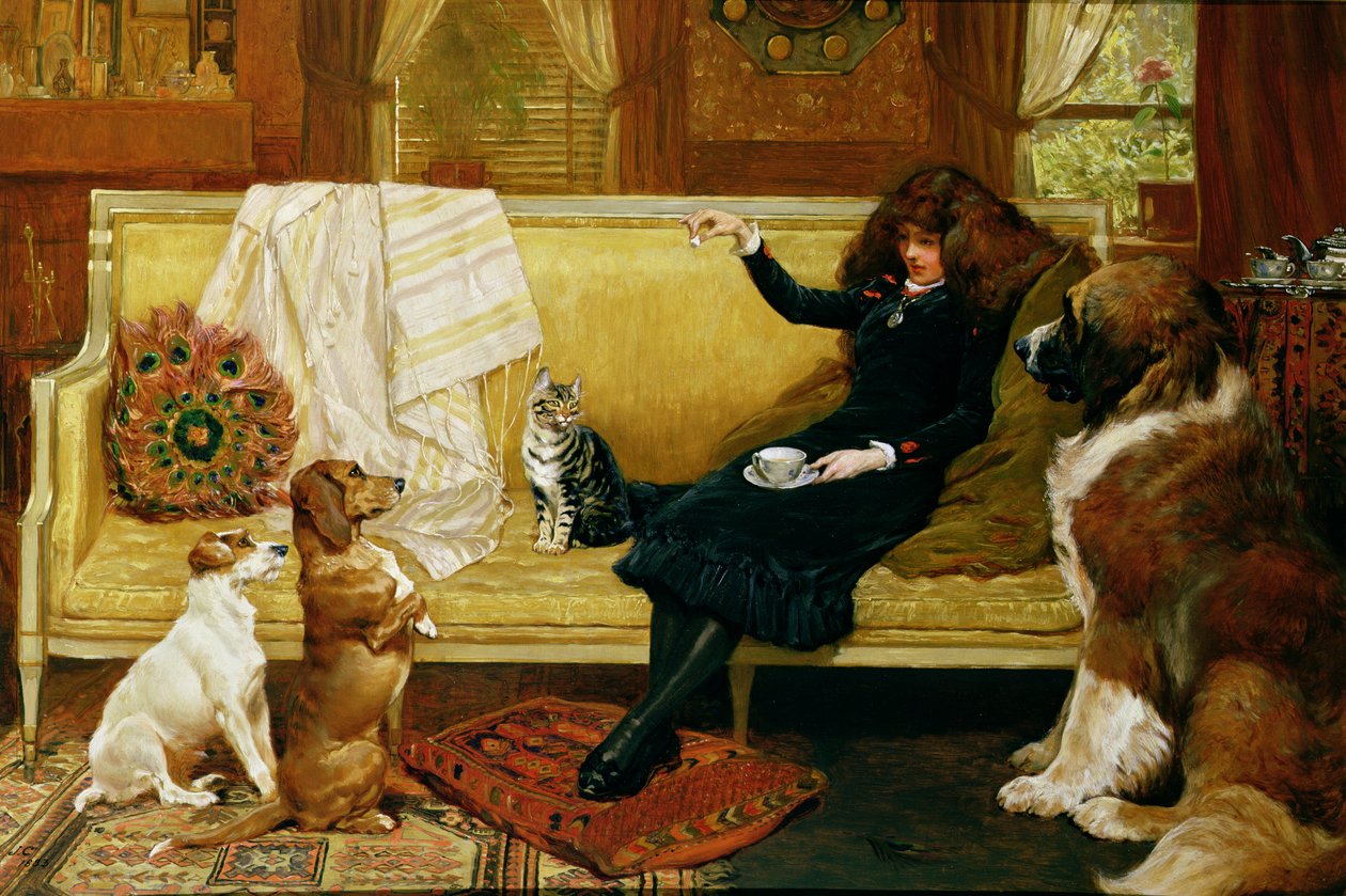 Teatime Treat, 1883 av John Charlton