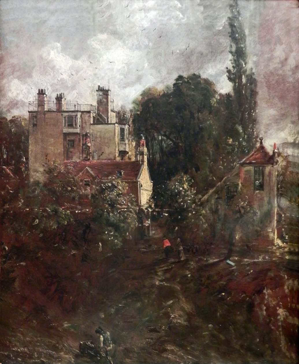 Das Haus des Admirals in Hampstead av John Constable