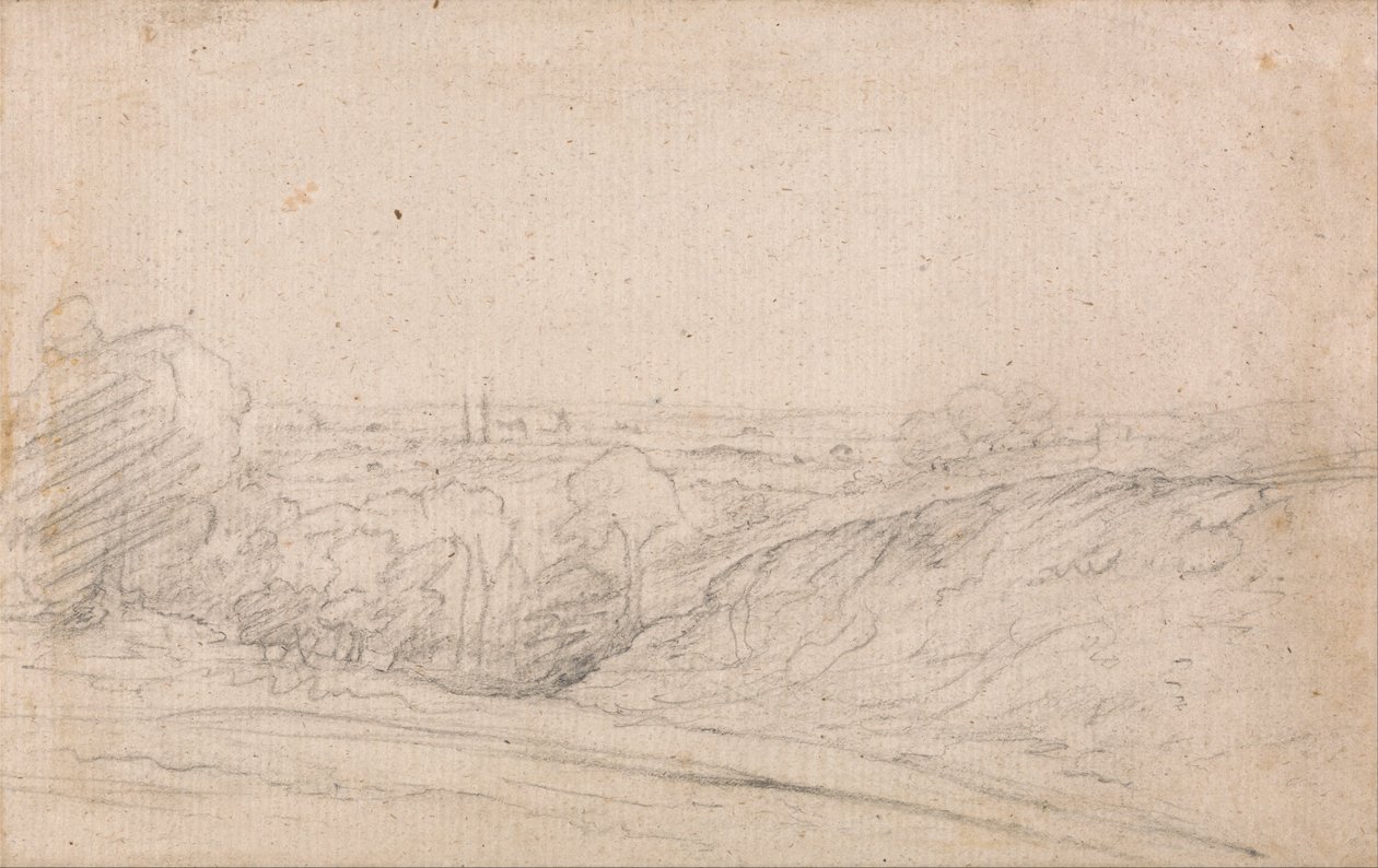 Dedham Vale from Langham av John Constable