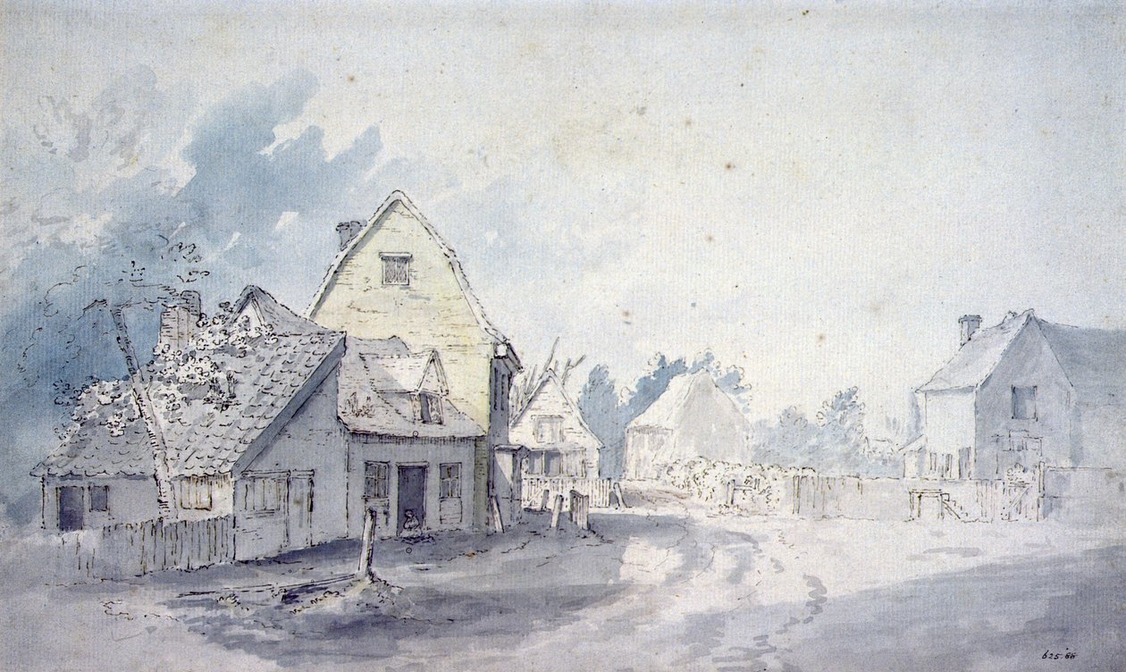 Østre Bergholtsgade, Østre Bergholt Sverige av John Constable