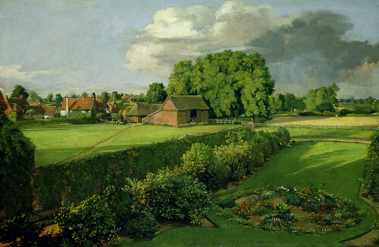 Golding Constables blomsterträdgård, 1815 (par 991) av John Constable