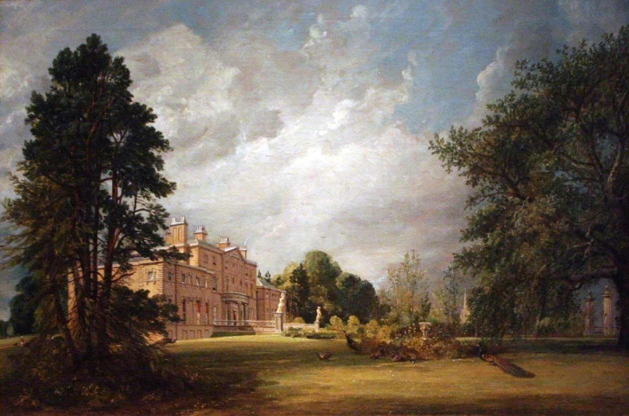 Malvern Hall av John Constable