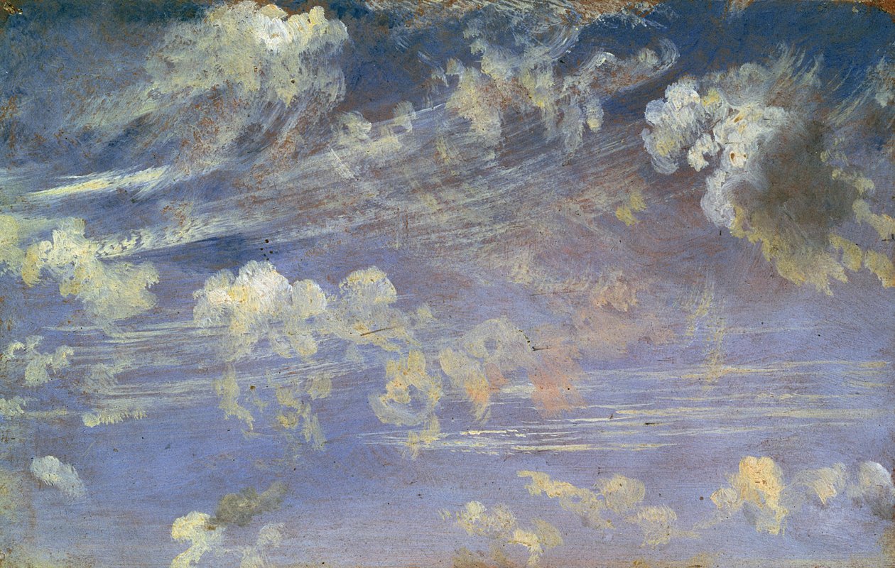 Studie av cirrusmoln av John Constable