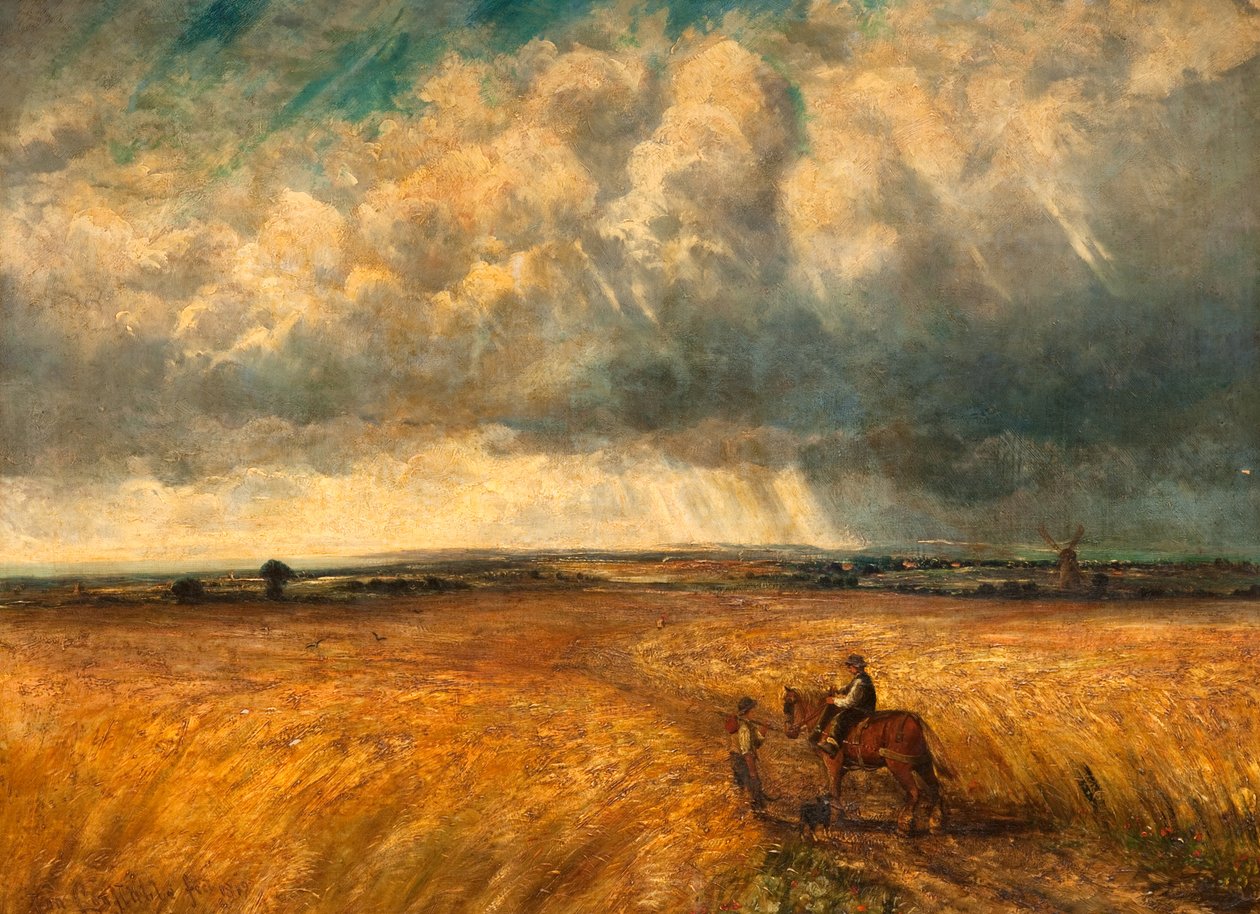 The Gathering Storm, 1819 av John Constable