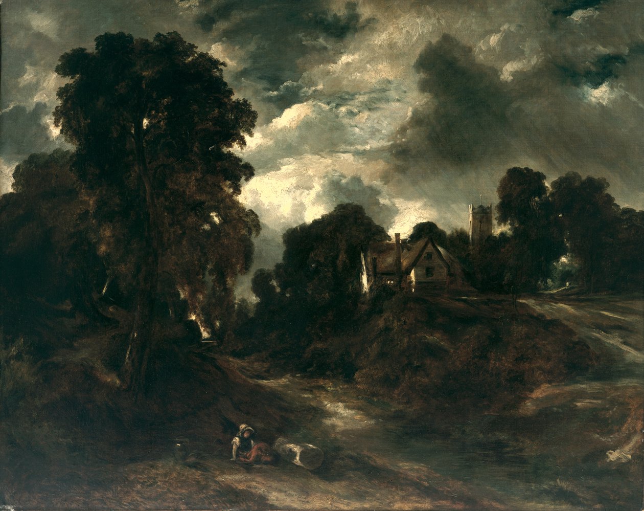 Gården Glebe av John Constable