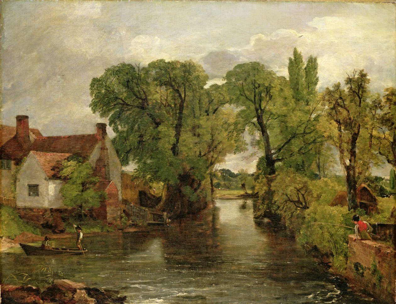 Kvarnbäcken, 1814-15 av John Constable