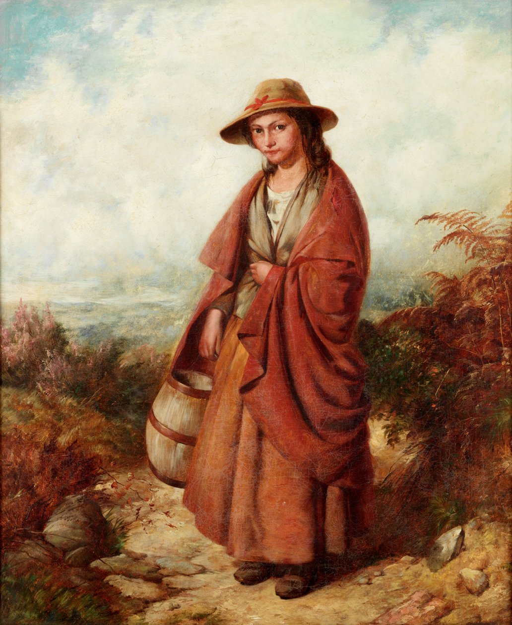En walesisk mjölkjungfru av John Corbould