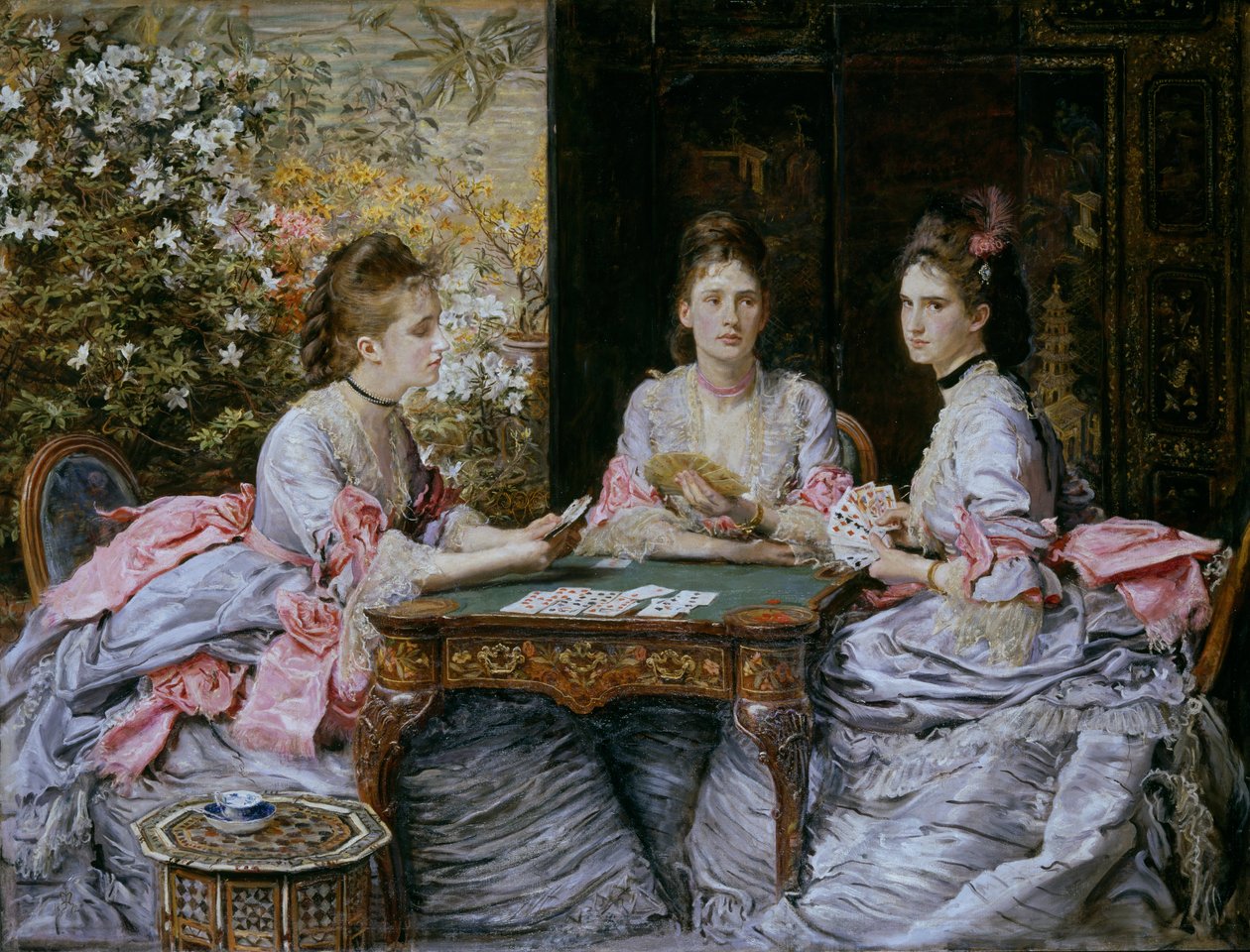 Hearts are Trumps av John Everett Millais