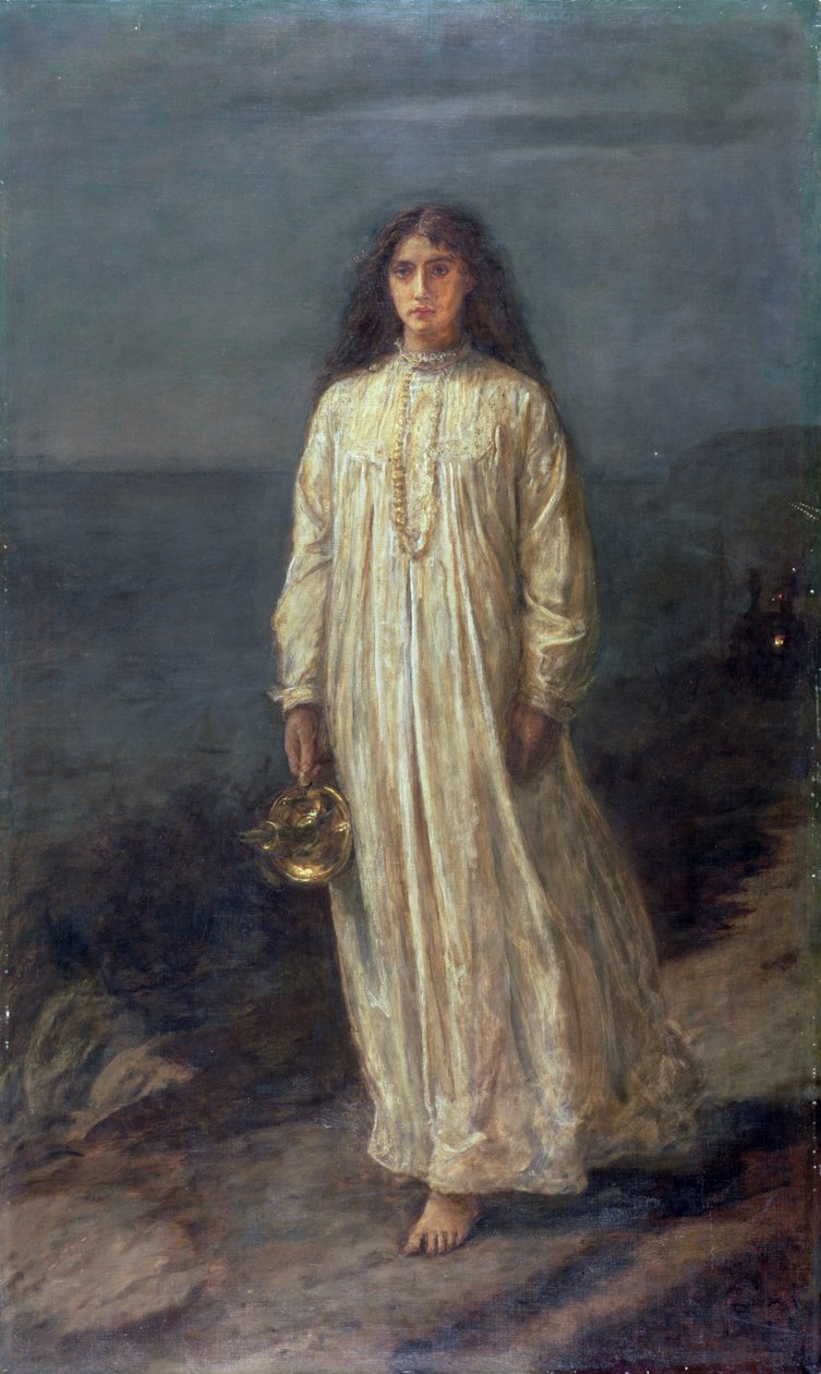 Somnambulisten, 1871 av John Everett Millais