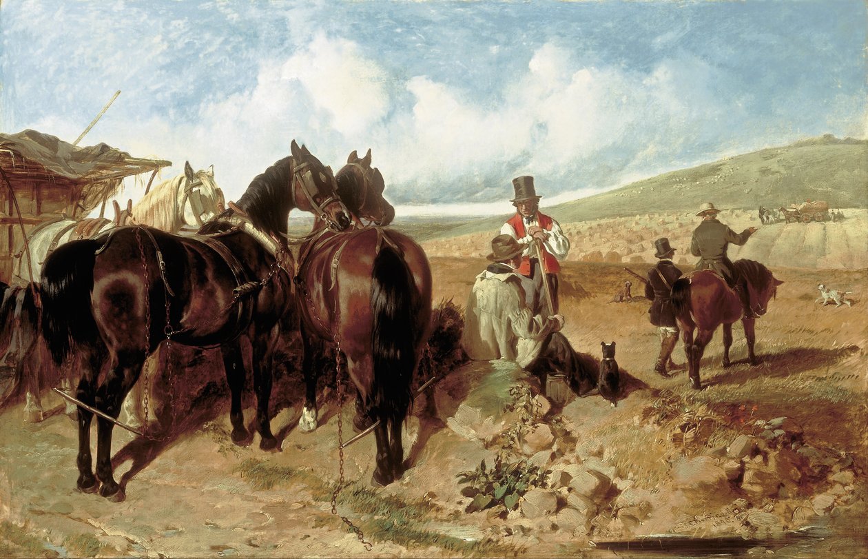 Höst av John Frederick Herring Senior