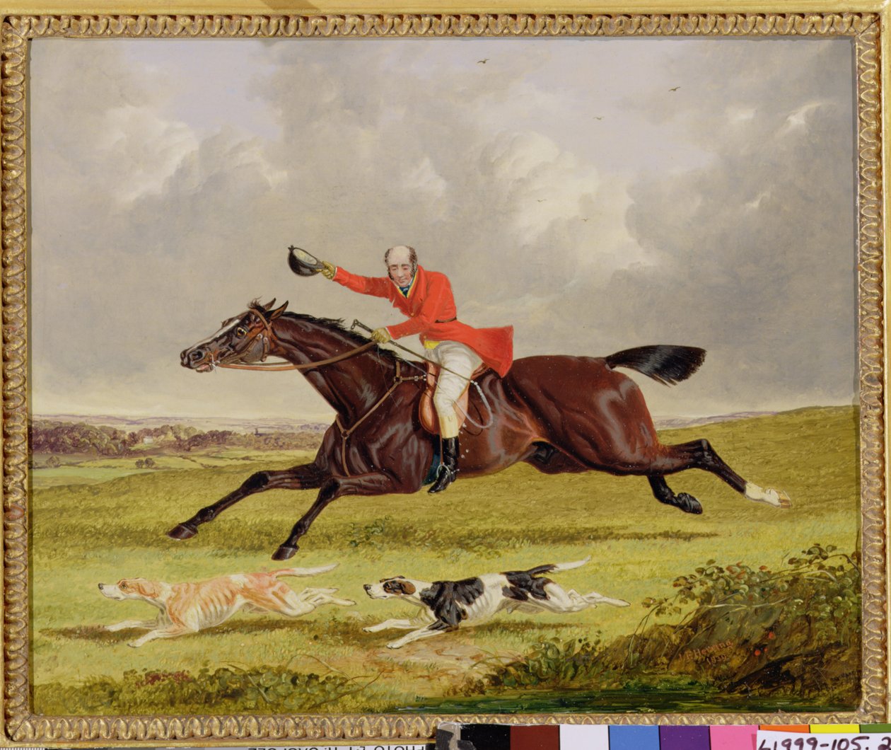 Uppmuntrande hundar, 1839 av John Frederick Herring Senior