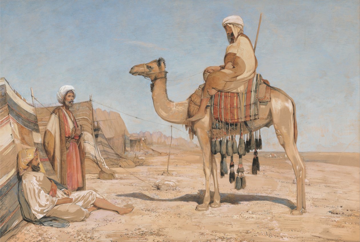 Ett beduinläger; eller: Beduina araber av John Frederick Lewis