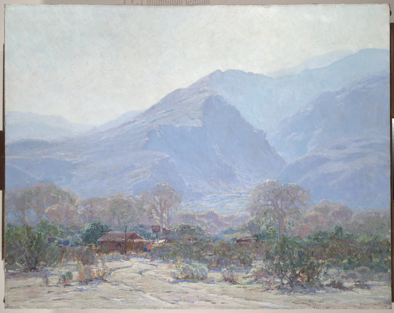 Palm Springs Landscape with Shack, 1925 av John Orne Johnson Frost