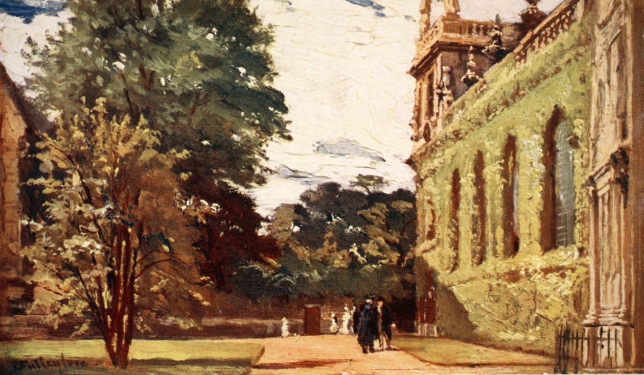 Trinity College, 1903 av John Fulleylove
