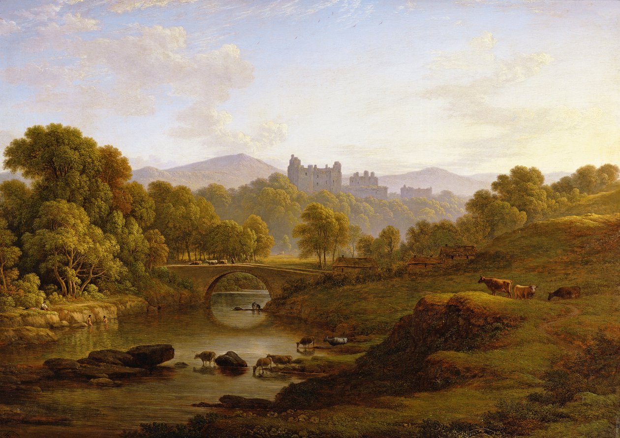 Doune Castle, Perthshire av John Glover