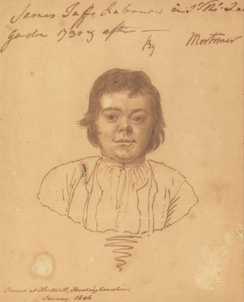 Portrait of James Tuffs av John Hamilton Mortimer