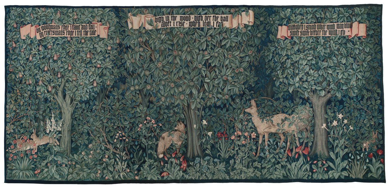 Gobeläng- grönska av John Henry Dearle