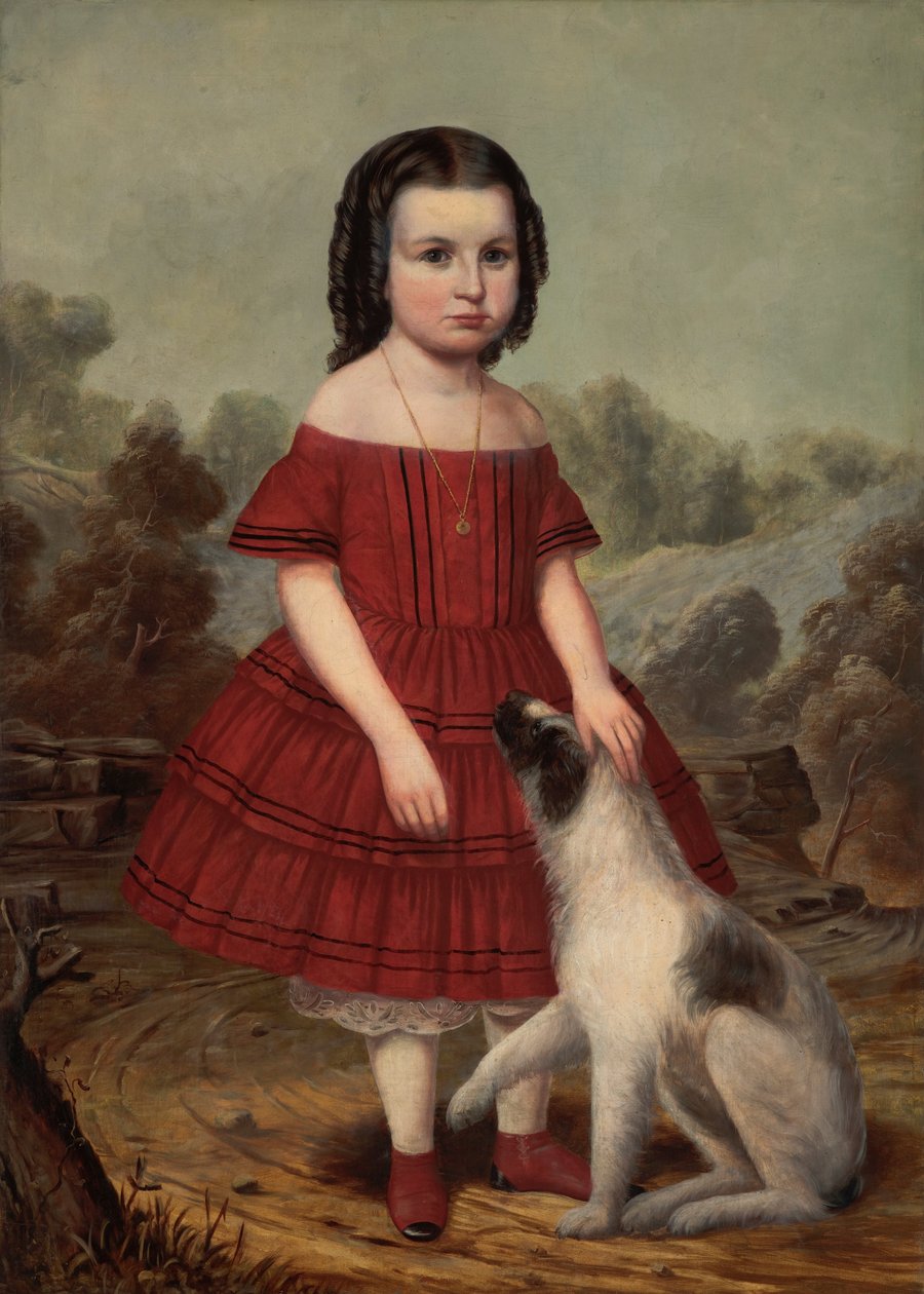 Porträtt av Alice Lyons av John Jacob Hegler