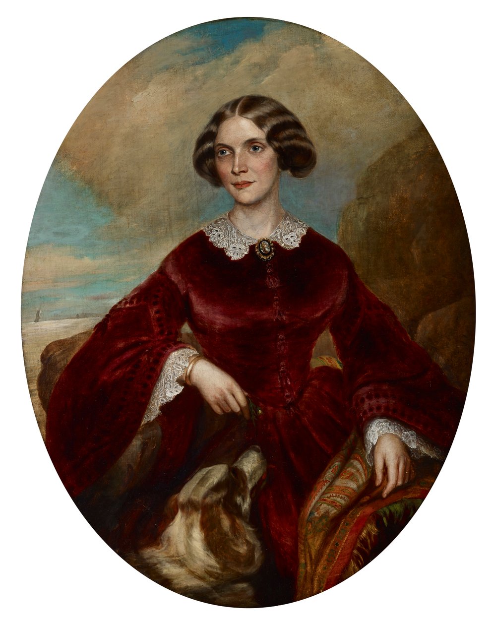 Porträtt av Anna Hadaway Bunker av John L. Harding
