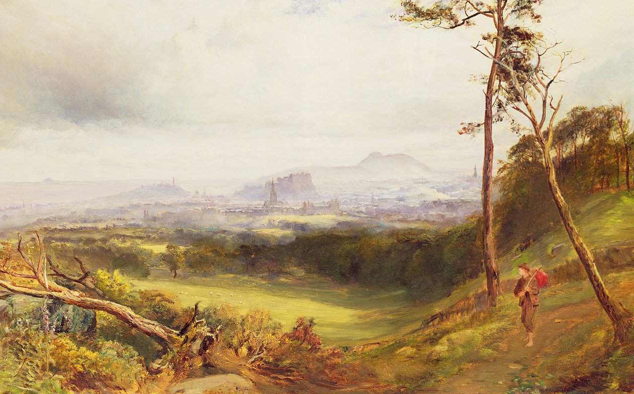 Edinburgh från Corstorphine av John MacWhirter