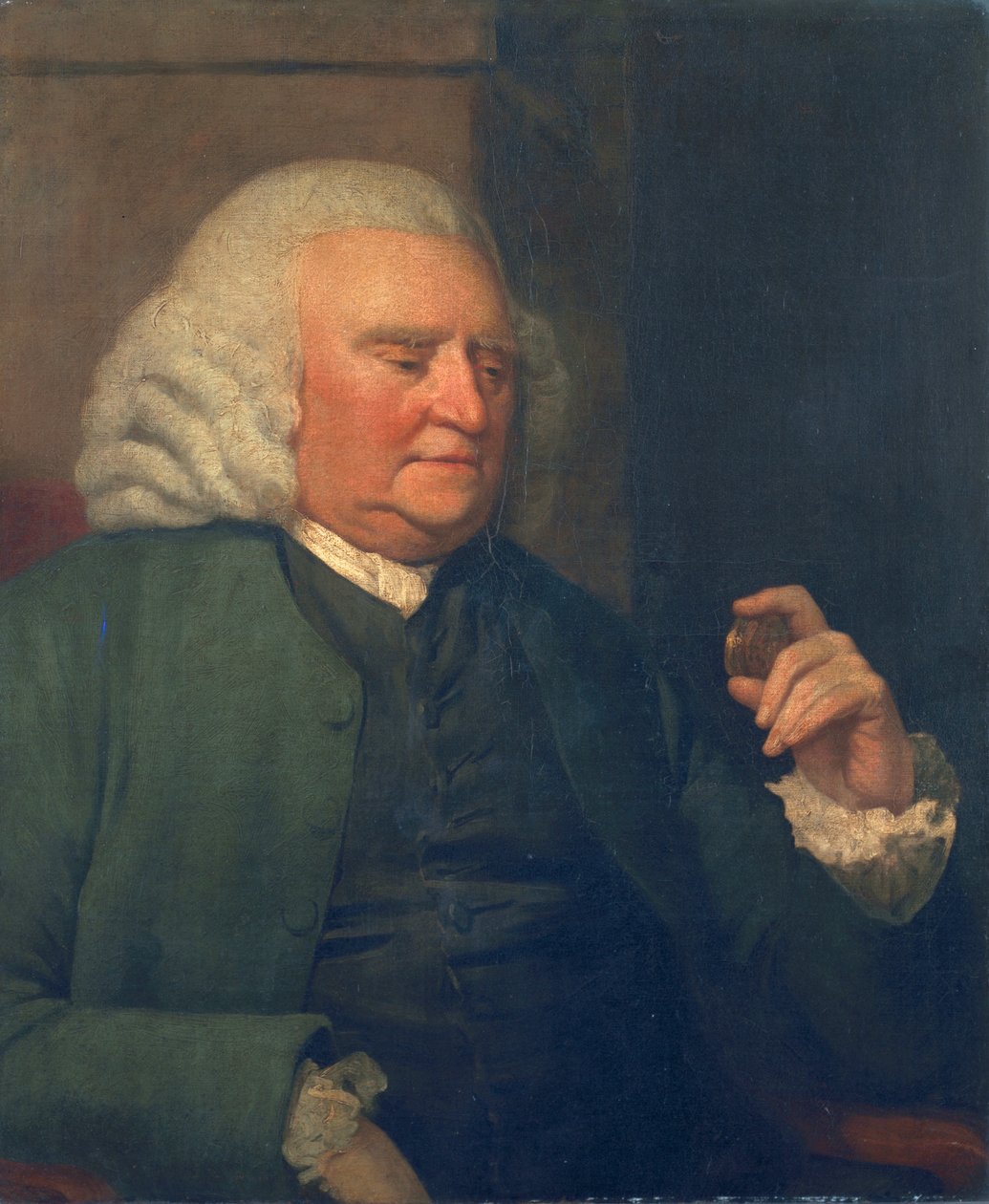 Okänd man, kallad Samuel Johnson av John Opie