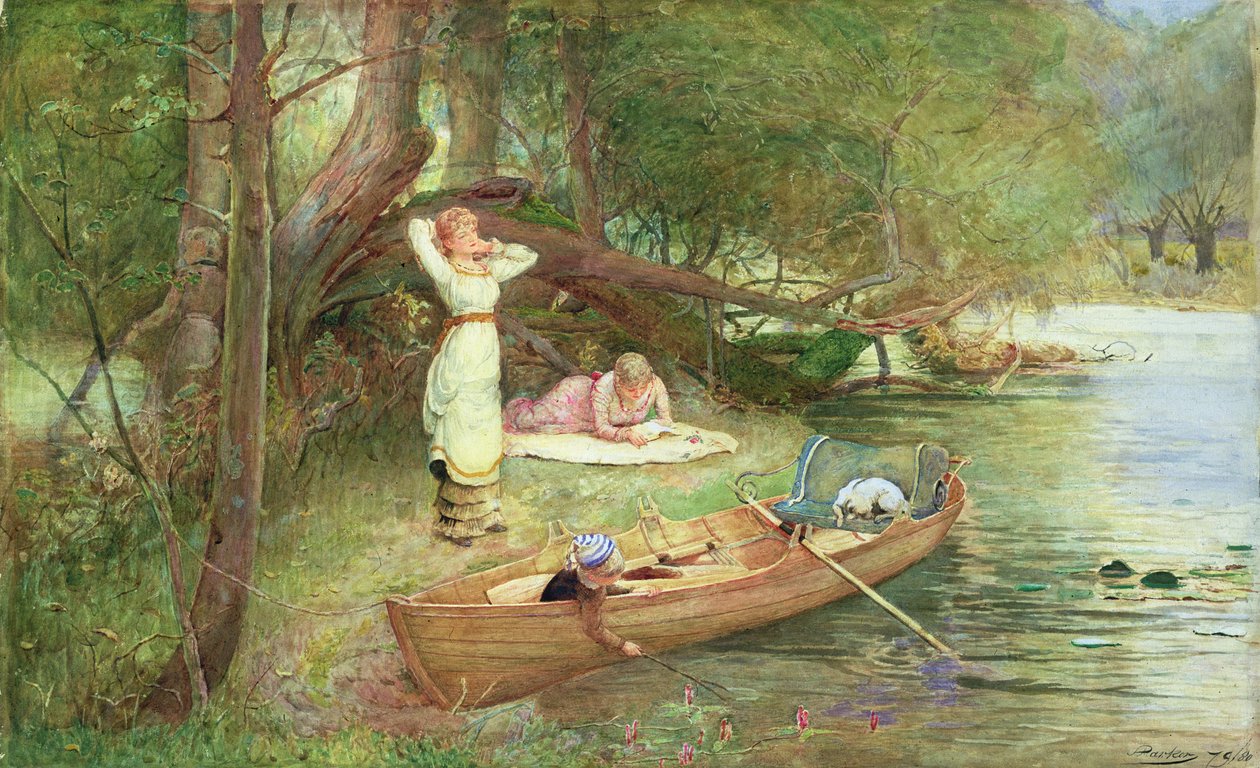 En dag på floden av John Parker