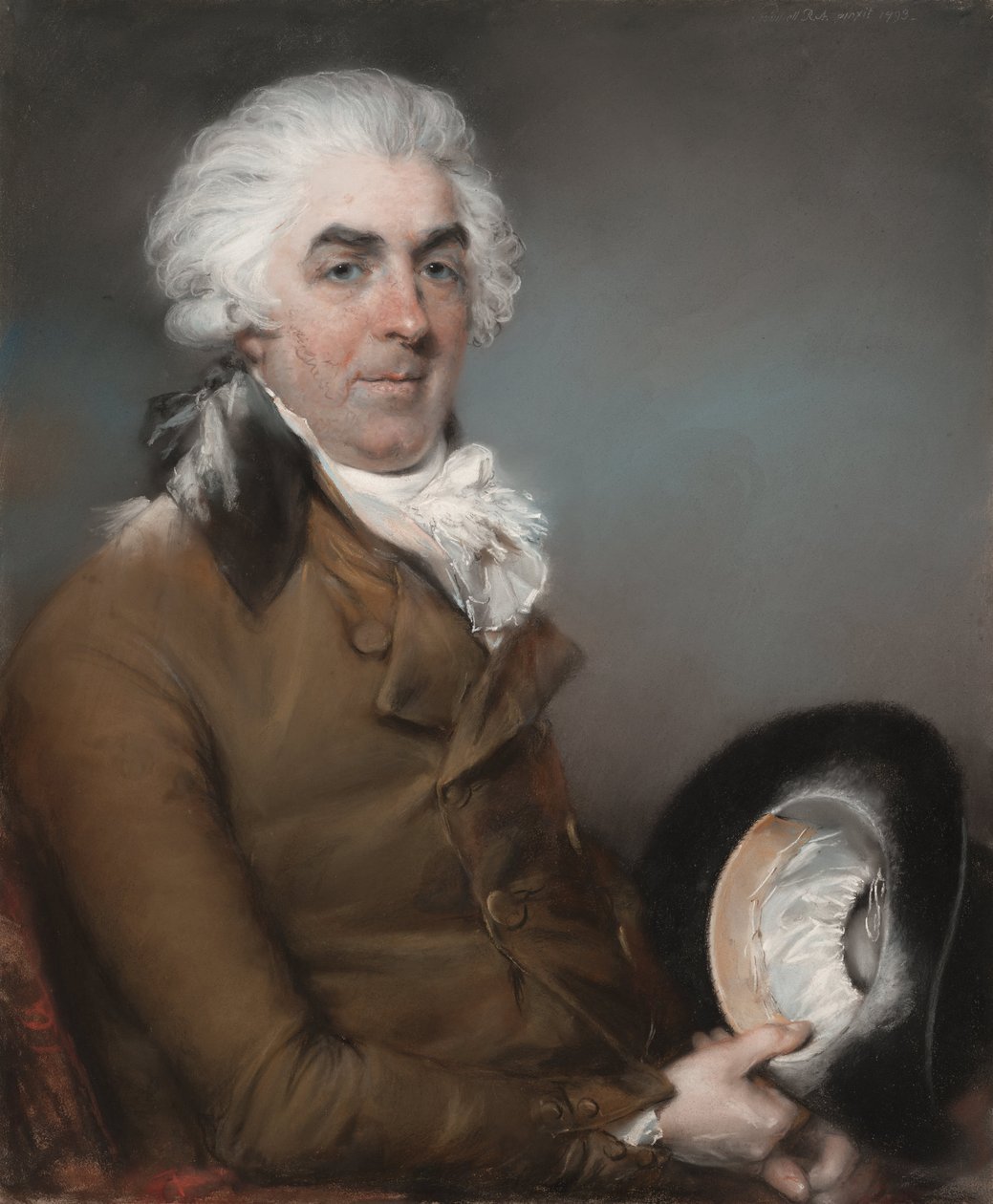 Portrait of George de Ligne Gregory av John Russell