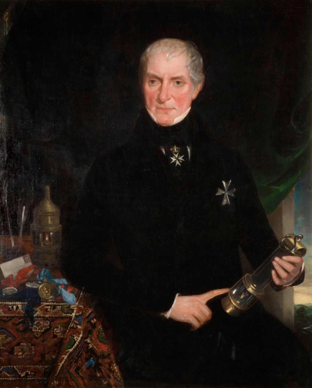 Dr William Reid Clanny, 1841-1850 av John Reay