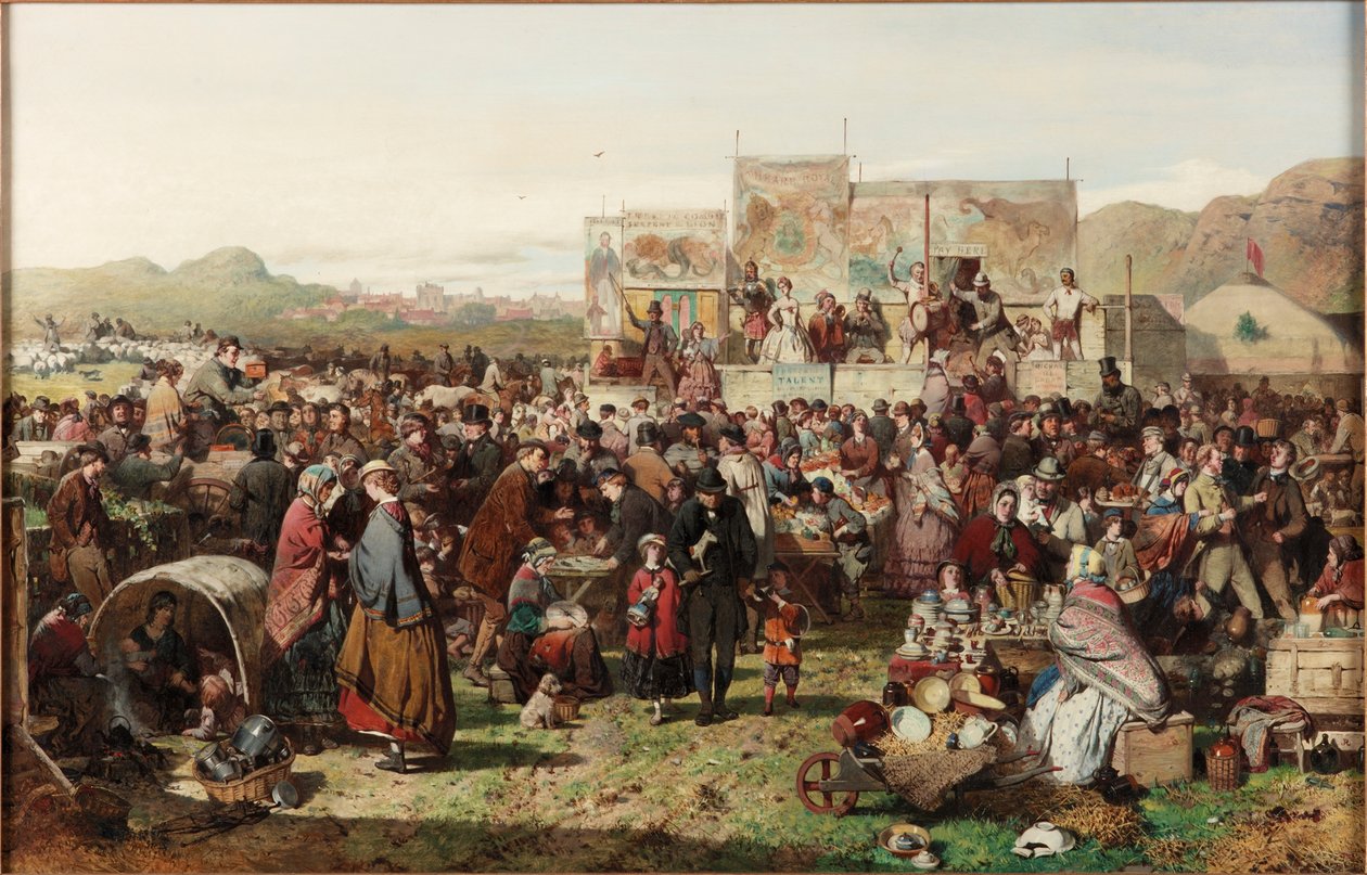 En gränsmässa, c.1865 av John Ritchie