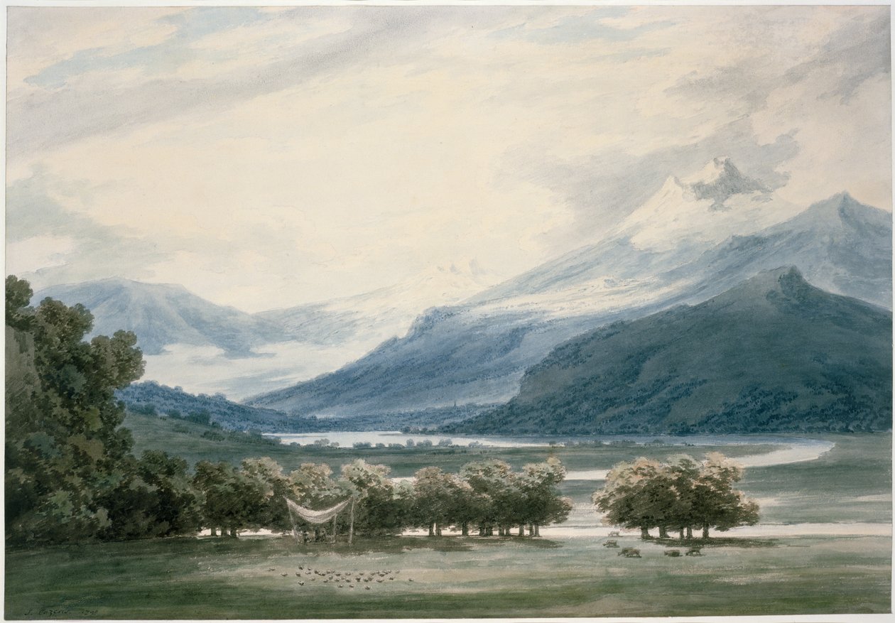 Bessanone, Sydtyrolen av John Robert Cozens