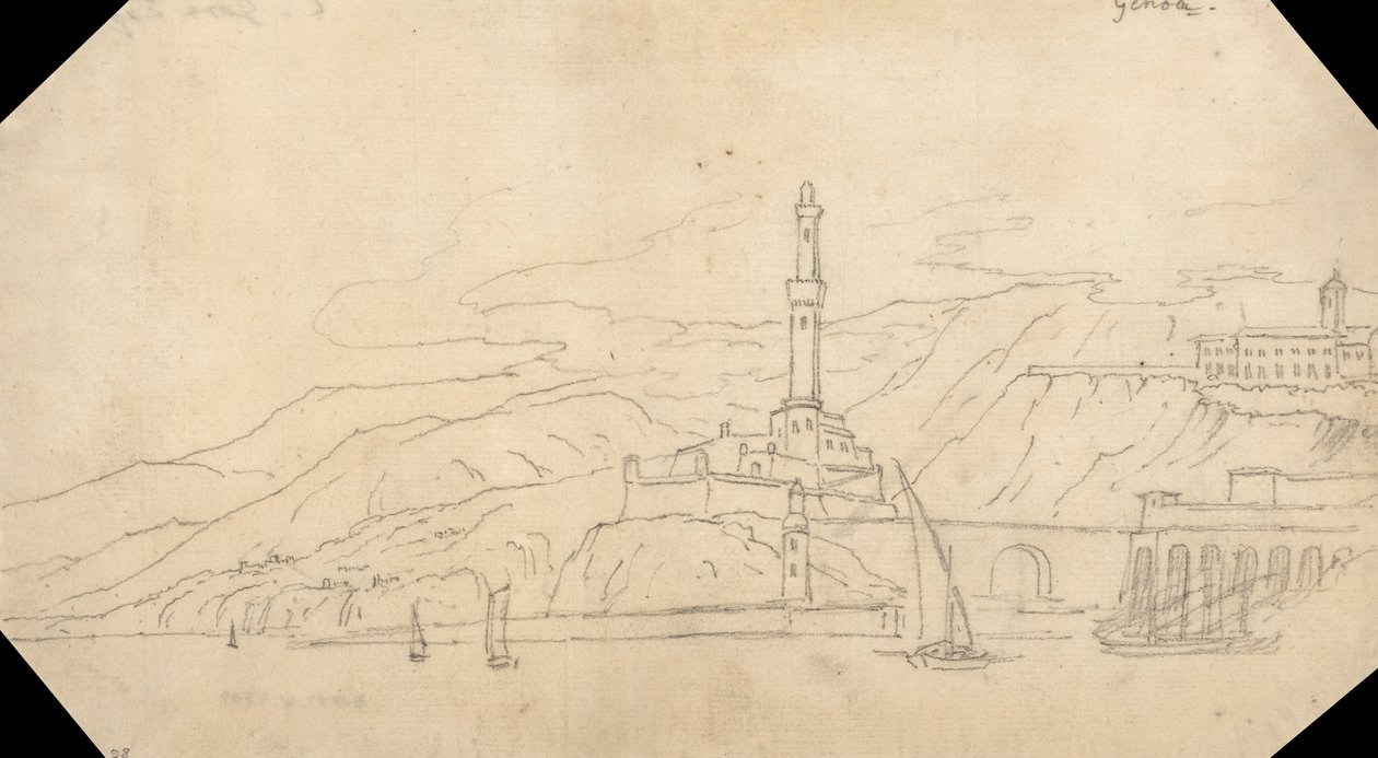 Genua av John Robert Cozens