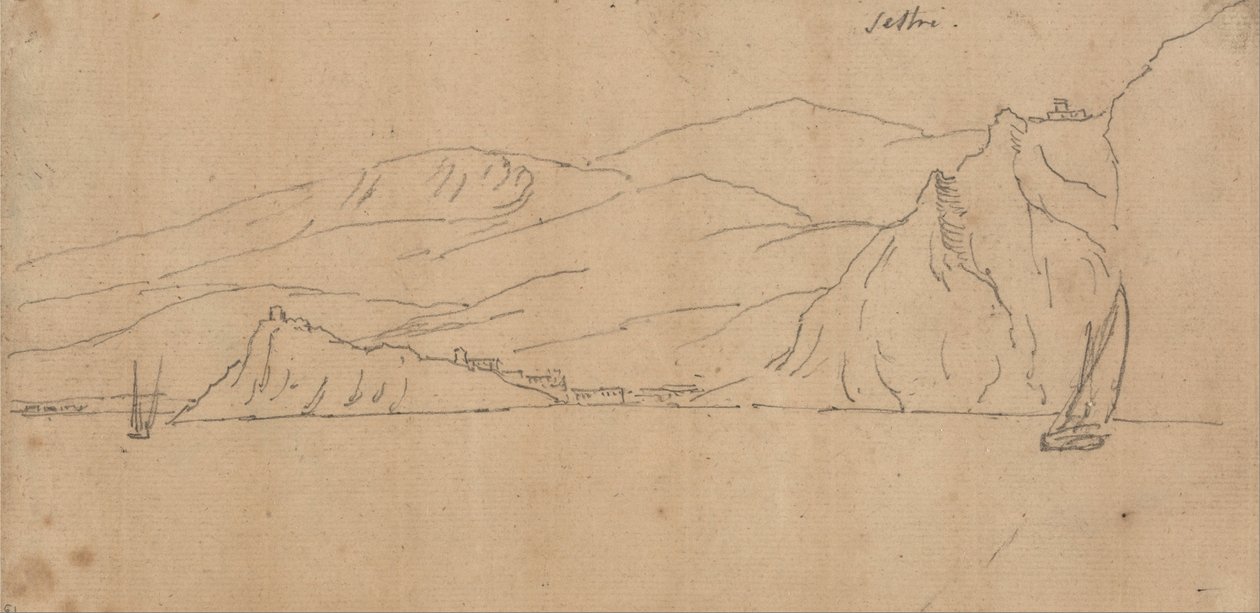 Sestri av John Robert Cozens