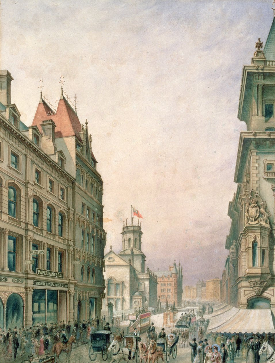 Church Street, Liverpool av John Ross Murphy
