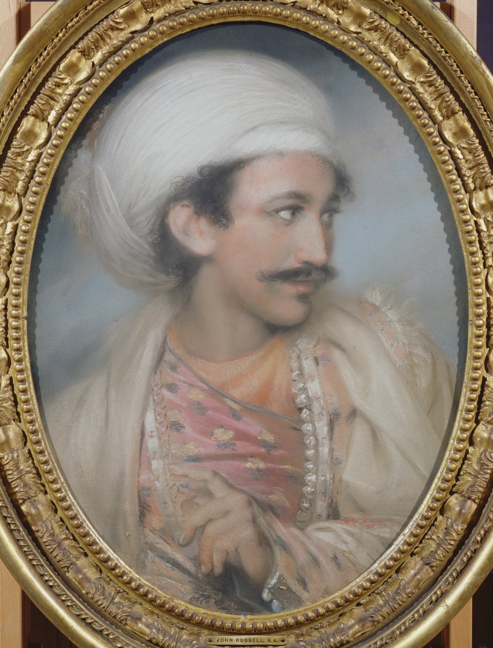 Mohamed Summy (pastell) av John Russell