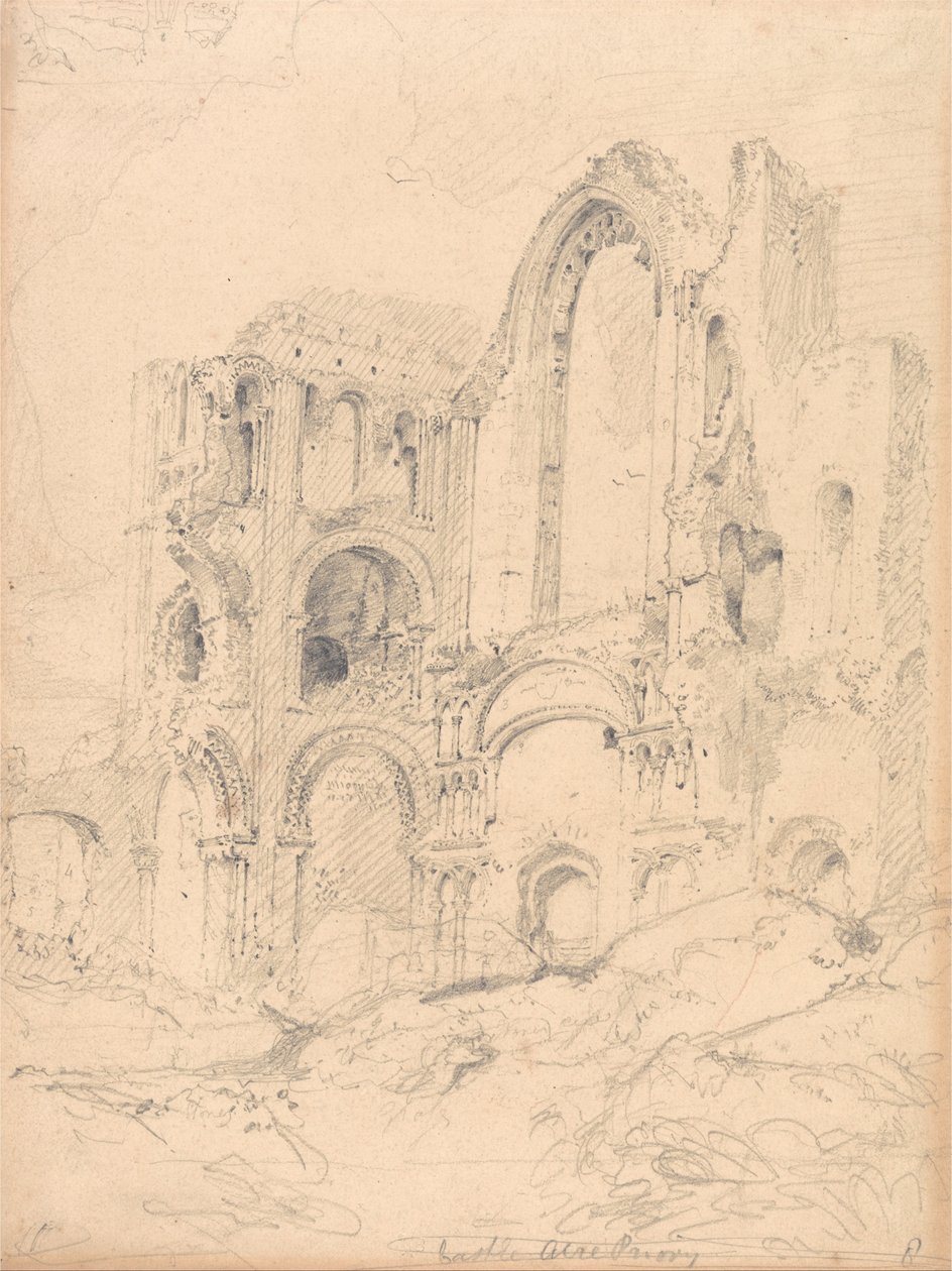 Castle Acre Priory, Norfolk av John Sell Cotman
