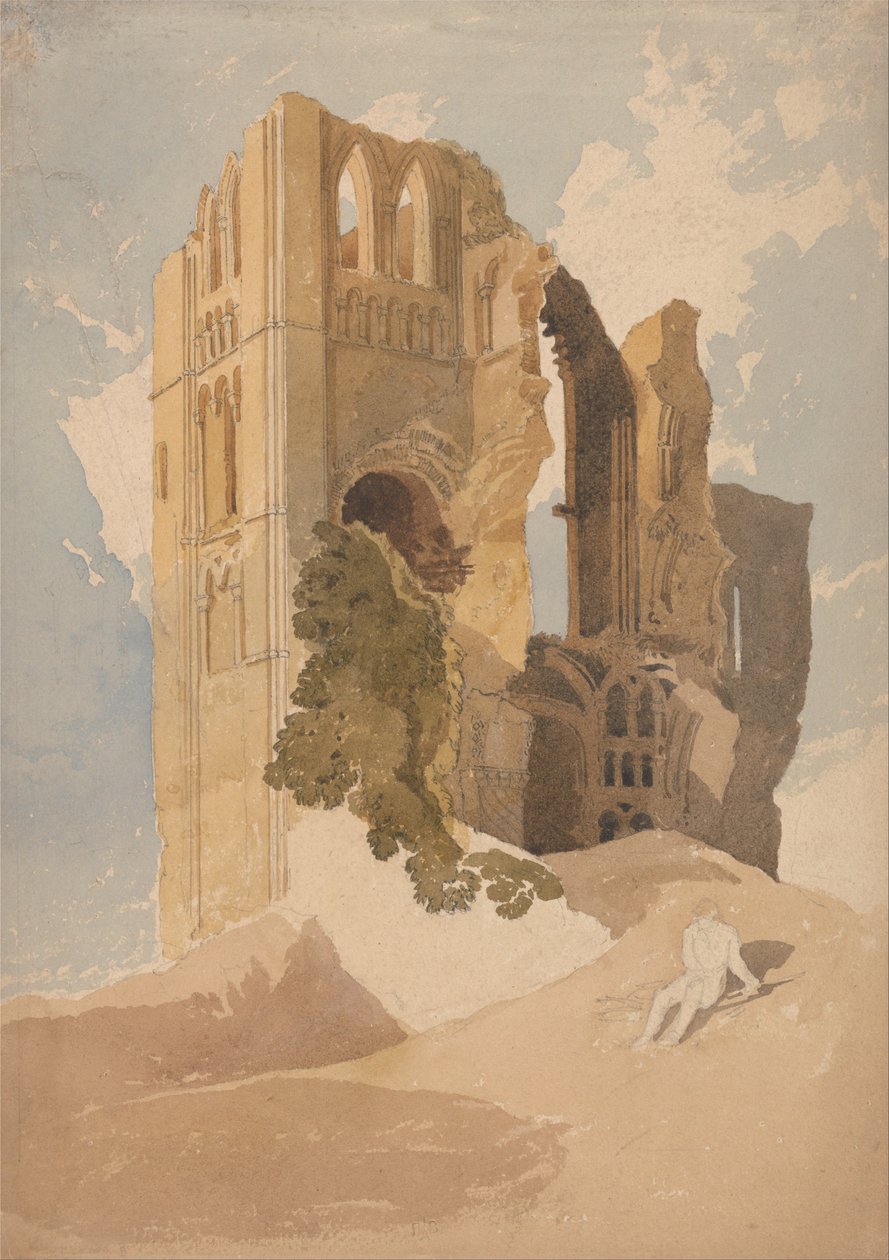 Castle Acre Priory, Norfolk av John Sell Cotman