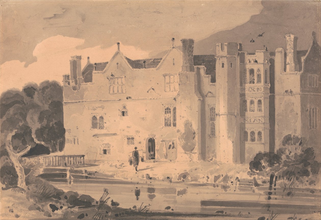 Hever Castle, Kent av John Sell Cotman