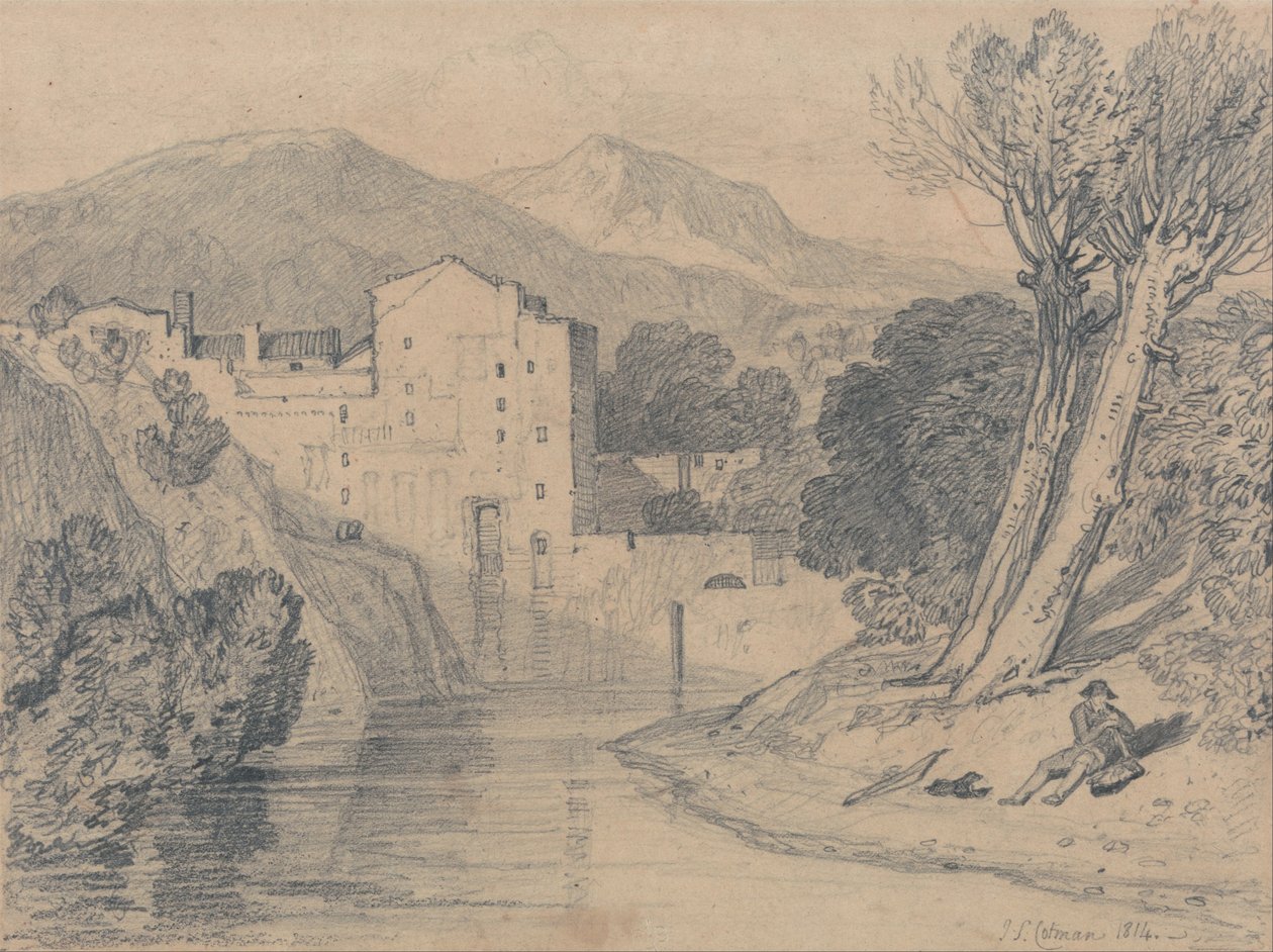 Near Whitby, Yorkshire av John Sell Cotman